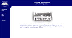 Desktop Screenshot of gutshaus-bobbin.de
